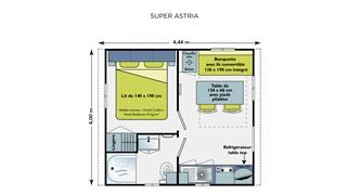 Location de mobil home  2 personnes à Saint Jean de Monts en Vendée