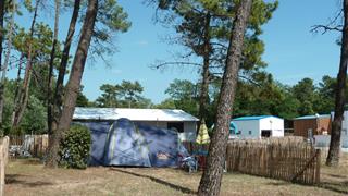 mplacement tente - camping les samaras à Saint jean de Monts