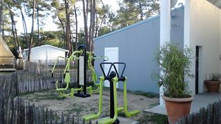 aire de fitness - camping les samaras à Saint jean de Monts