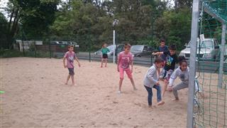 foot - camping les samaras à Saint jean de Monts